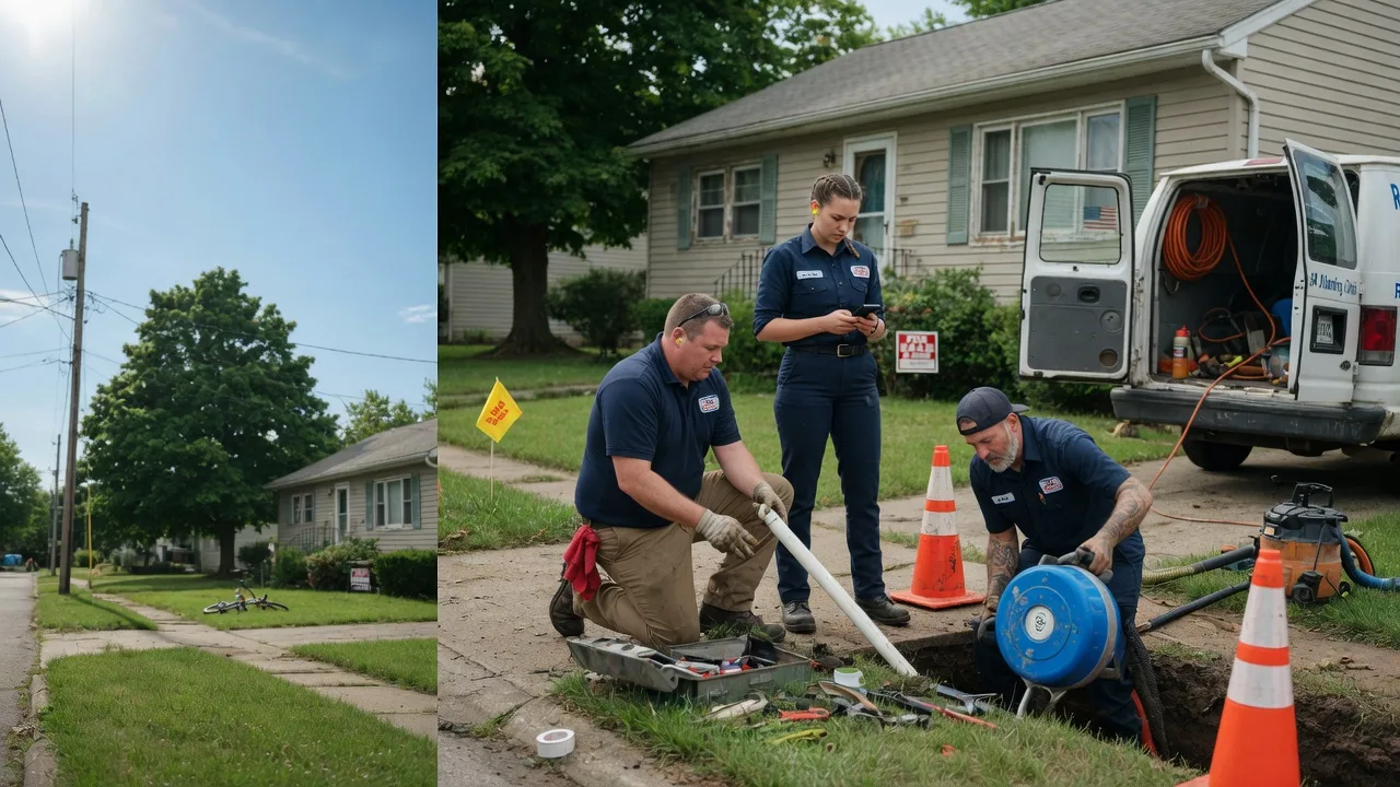 Sewer Line Repair in Marysville, OH near me